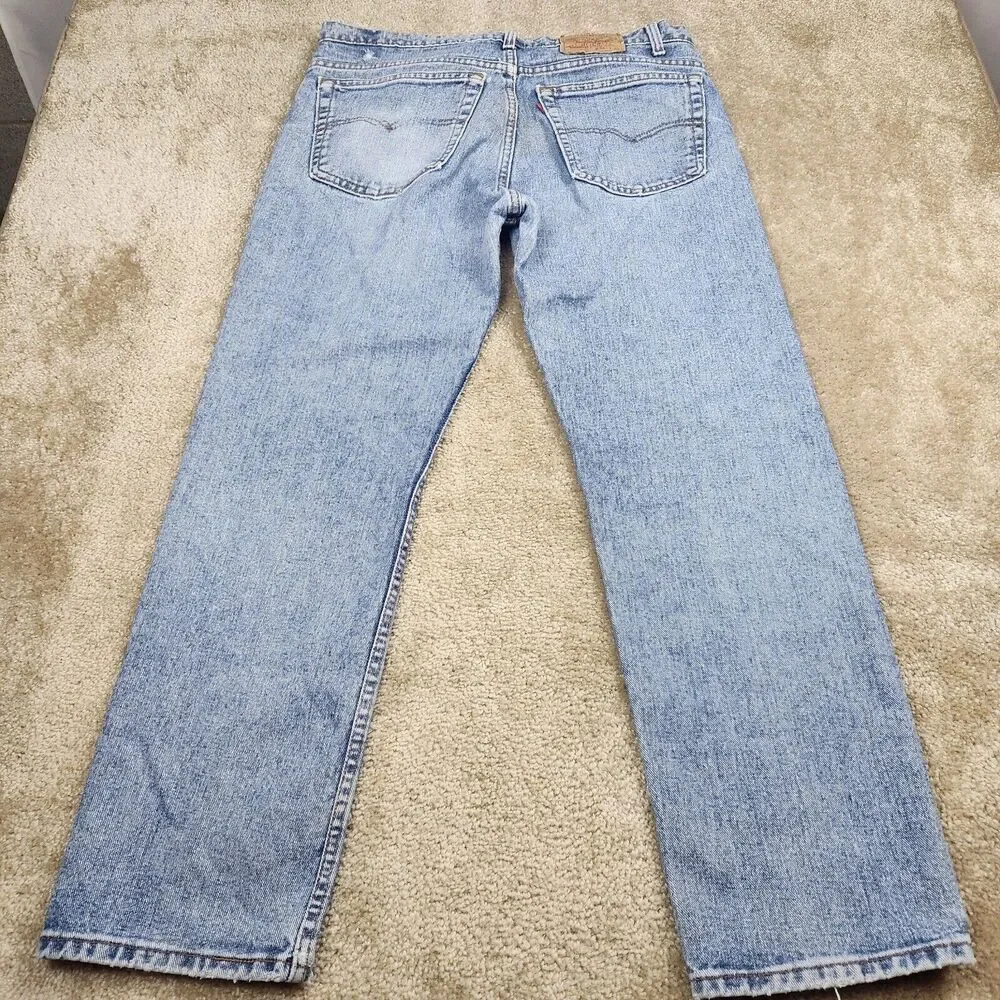 Levi's Vintage 505xx 92 Made In USA Medium Blue Wash Jeans Men's Size 38x30 #730